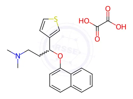 Chemical structure of Duloxetine Impurity 21(Oxalicacid)