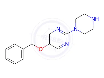 Chemical structure of 5-Benzyloxy-2-(1-piperazinyl)pyrimidine