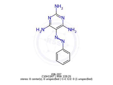 Chemical structure of IOB-207