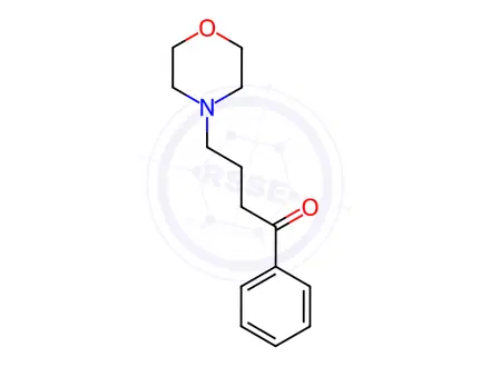 Chemical structure of γ-Morpholinobutyrophenone