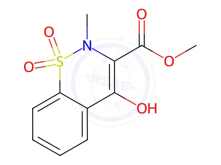Chemical structure of Meloxicam EP Impurity E