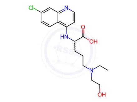 Chemical structure of Hydroxychloroquine Sulfate Impurity 78