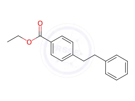Chemical structure of Ethyl 4-(2-phenylethyl)benzoate