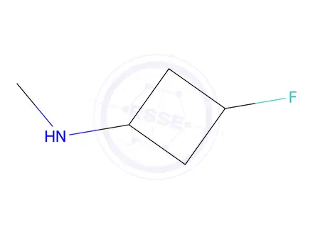 Chemical structure of (3-Fluoro-cyclobutyl)-methyl-amine