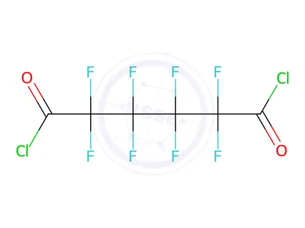 Chemical structure of Octafluoroadipoyl Chloride