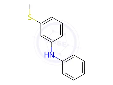 Chemical structure of 3-(Methylthio)-N-phenylaniline