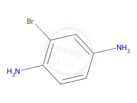 Chemical structure of 2-bromobenzene-1,4-diamine