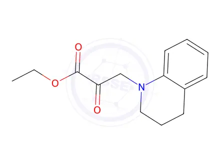 Chemical structure of Ethyl 3-(3,4-Dihydroquinolin-1(2H)-yl)-2-oxopropanoate