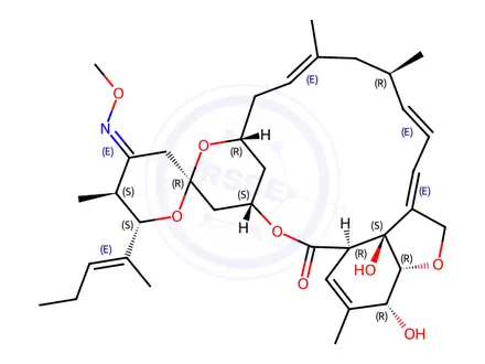 Chemical structure of Moxidectin EP Impurity C