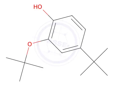 Chemical structure of 2-(tert-Butoxy)-4-(tert-butyl)phenol