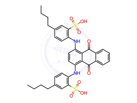 Chemical structure of Acid Green Impurity 3 Monomer (Acid Green 27 Monomer)