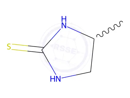 Chemical structure of Propylene thiourea