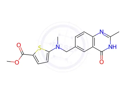 Chemical structure of Raltitrexed Impurity 80