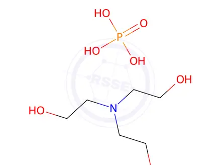 Chemical structure of Triethanolamine Phosphate