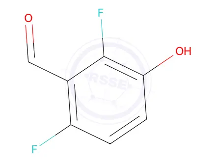 Chemical structure of 2,6-Difluoro-3-hydroxybenzaldehyde
