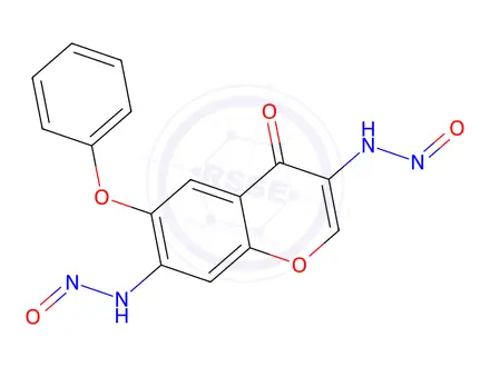 Chemical structure of Iguratimod Impurity 106