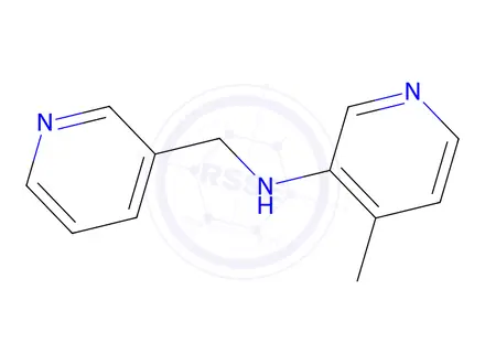 Chemical structure of 4-Methyl-N-(pyridin-3-ylmethyl)pyridin-3-amine