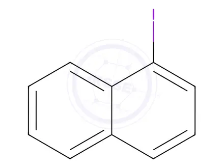 Chemical structure of 1-Iodonaphthalene