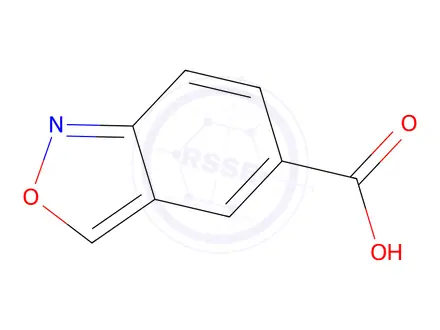 Chemical structure of Benzo[c]isoxazole-5-carboxylic acid
