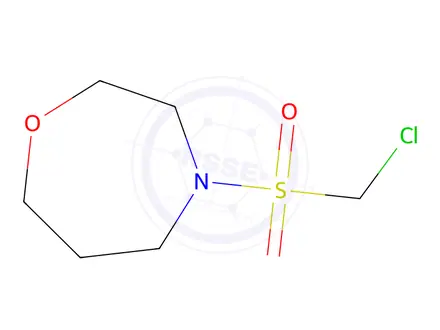 Chemical structure of 4-((Chloromethyl)sulfonyl)-1,4-oxazepane