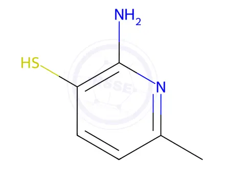 Chemical structure of 2-AMino-6-Methylpyridine-3-thiol