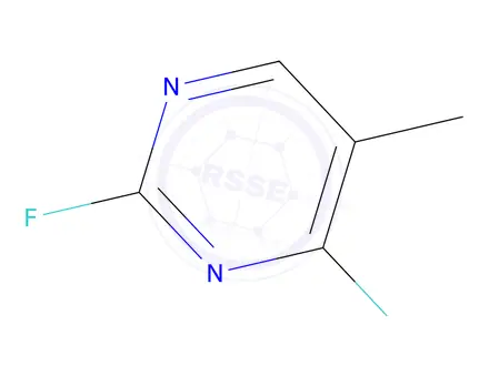Chemical structure of 2,4-difluoro-5-methylpyrimidine