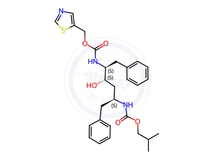 Chemical structure of Ritonavir EP Impurity K