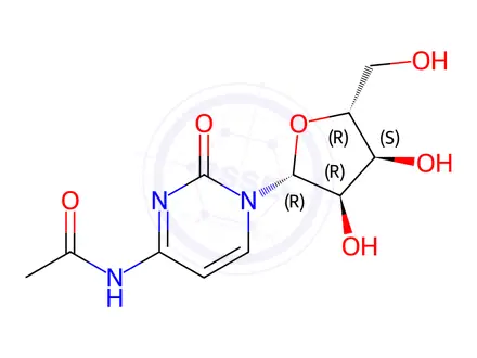 Chemical structure of Cytidine monophosphate Impurity 1