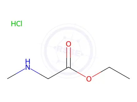 Chemical structure of Sarcosine Ethyl Ester Hydrochloride