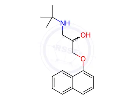 Chemical structure of Nadolol Impurity 6 (Nadolol EP Impurity F)