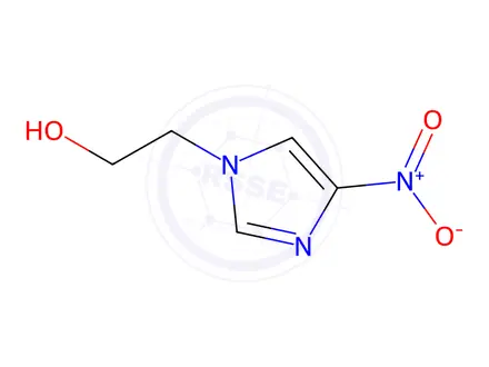 Chemical structure of Metronidazole Impurity C