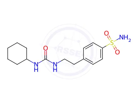 Chemical structure of Glipizide EP Impurity H