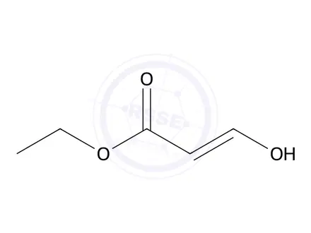 Chemical structure of 3-Hydroxy-acrylic Acid Ethyl Ester (Mixture)