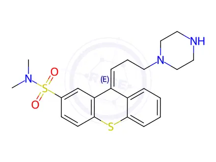 Chemical structure of Thiothixene Impurity 14