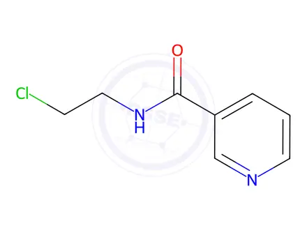 Chemical structure of N-(2-Chloroethyl)nicotinamide