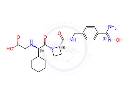 Chemical structure of Melagatran Impurity 15