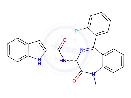 Chemical structure of Devazepide Impurity 20