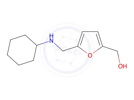 Chemical structure of (5-((Cyclohexylamino)methyl)furan-2-yl)methanol