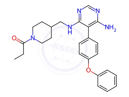 Chemical structure of Evobrutinib Impurity 14