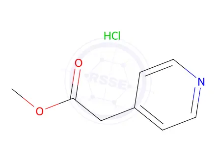 Chemical structure of Methyl 4-Pyridylacetate Hydrochloride