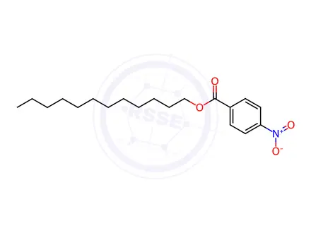 Chemical structure of dodecyl 4-nitrobenzoate