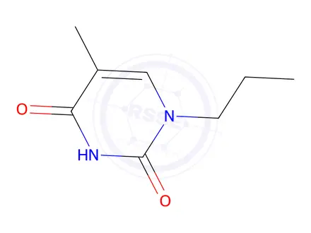 Chemical structure of 5-Methyl-1-propylpyrimidine-2,4(1H,3H)-dione