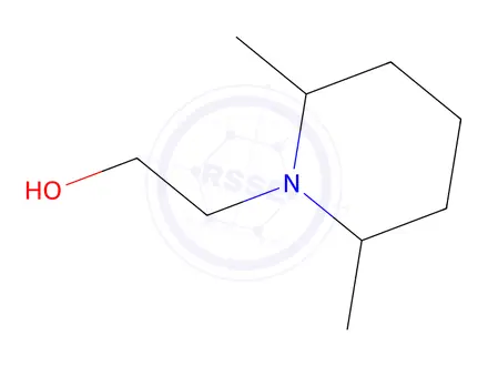 Chemical structure of 2-(2,6-Dimethylpiperidin-1-yl)ethanol