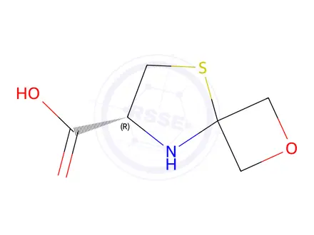 Chemical structure of 1542419-91-9 2-oxa-8-thia-5-azaspiro[3.4]octane-6-carboxylic acid