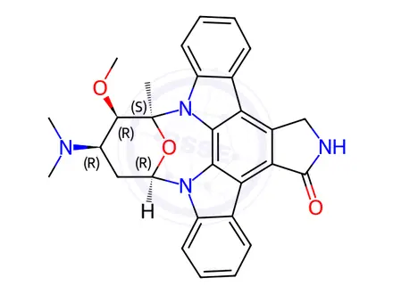 Chemical structure of N,N-dimethylstaurosporine