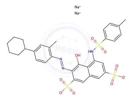 Chemical structure of Allura Red AC Impurity 4
