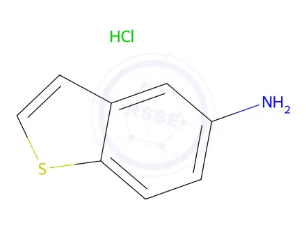 Chemical structure of 5-Aminobenzo[b]thiophene Hydrochloride