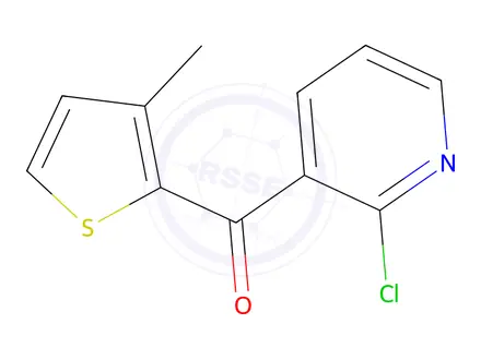 Chemical structure of (2-Chloropyridin-3-yl)(3-methylthiophen-2-yl)methanone