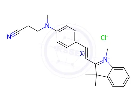 Chemical structure of Basic Red 14