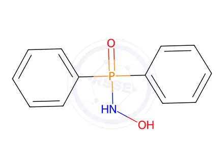 Chemical structure of N-hydroxy-P,P-diphenylphosphinic amide